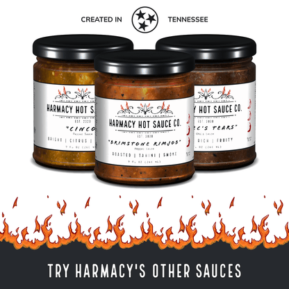 Harmacy Hot Sauce Co. Buffalo Soldier - Grilled Pineapple Jerk Sauce (9oz) - Angler's Pro Tackle & Outdoors
