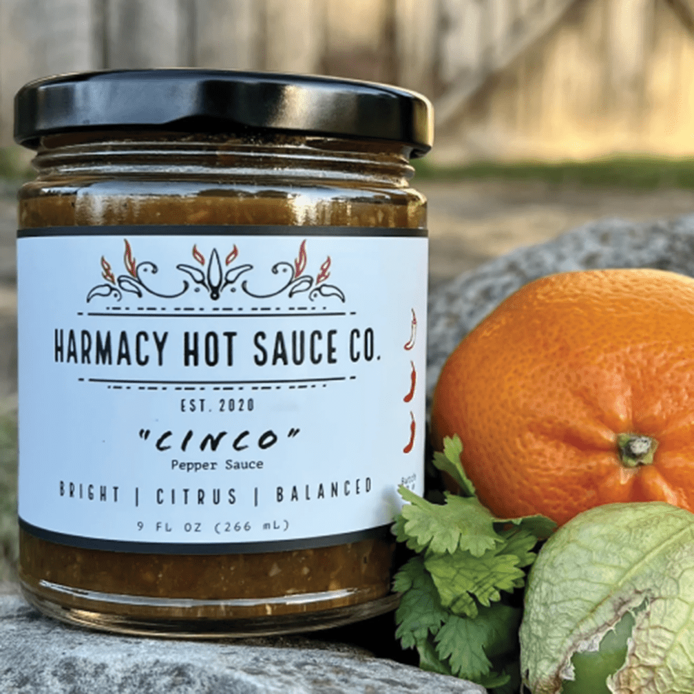 Harmacy Hot Sauce Co. Cinco - Tomatillo & Clementine Pepper Sauce (9oz) - Angler's Pro Tackle & Outdoors
