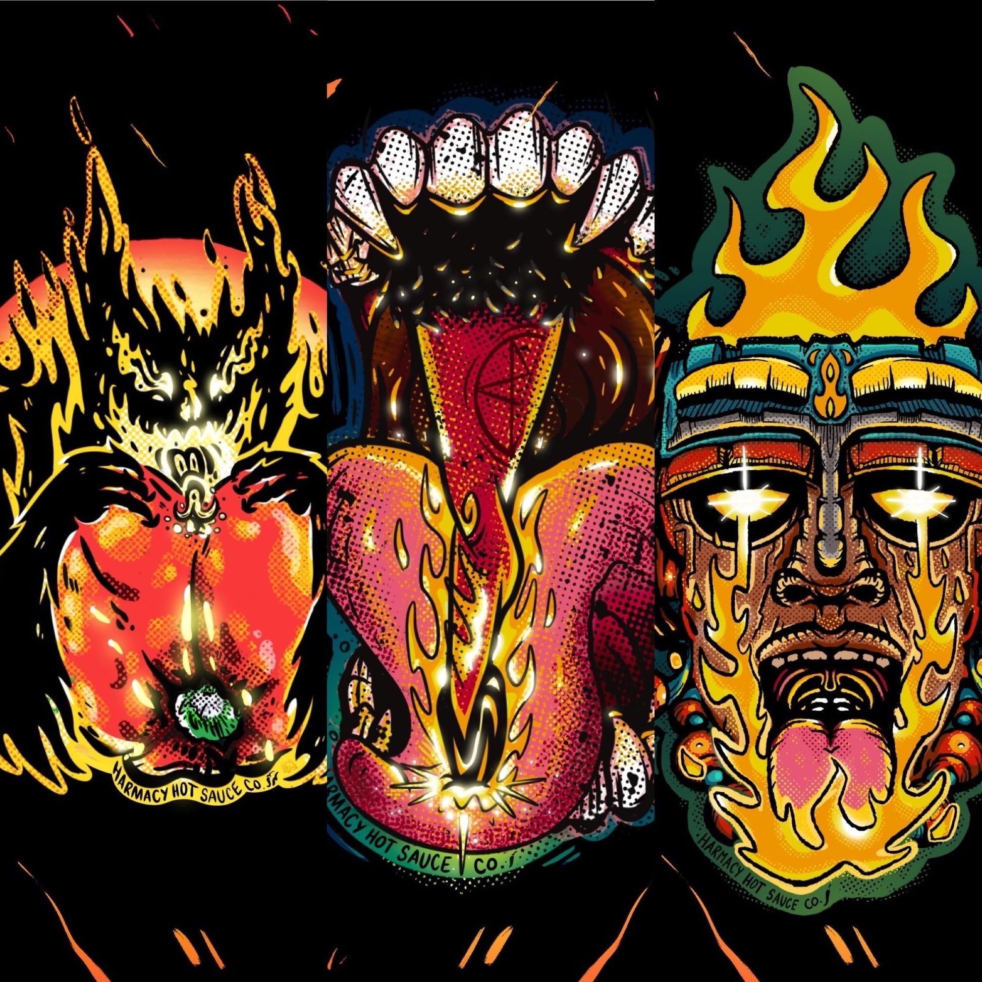 Harmacy Hot Sauce Co. Extra Hot Variety Pack 1 - Best Sellers - Angler's Pro Tackle & Outdoors