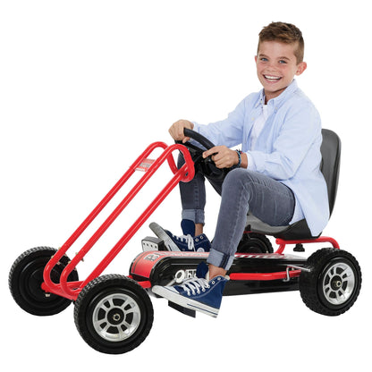 Hauck Lightning Ergonomic Pedal Ride On Go Kart Toy for Boys and Girls, Red - Angler's Pro Tackle & Outdoors