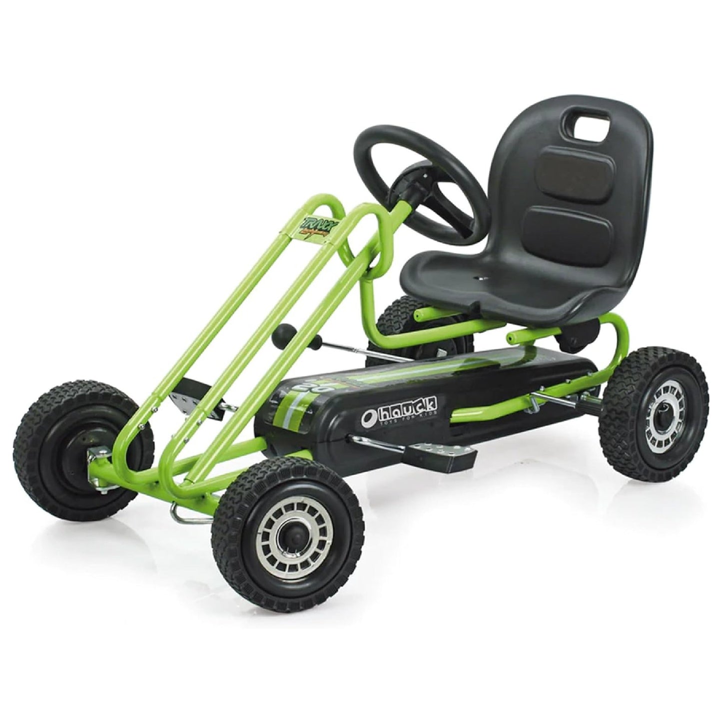 Hauck Lightning Ergonomic Pedal Ride On Go Kart Toys for Boys and Girls, Green - Angler's Pro Tackle & Outdoors