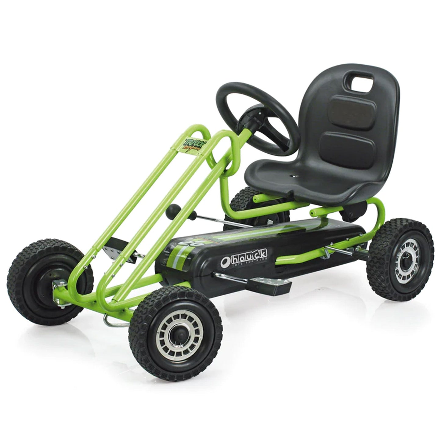 Hauck Lightning Ergonomic Pedal Ride On Go Kart Toys for Boys and Girls, Green - Angler's Pro Tackle & Outdoors