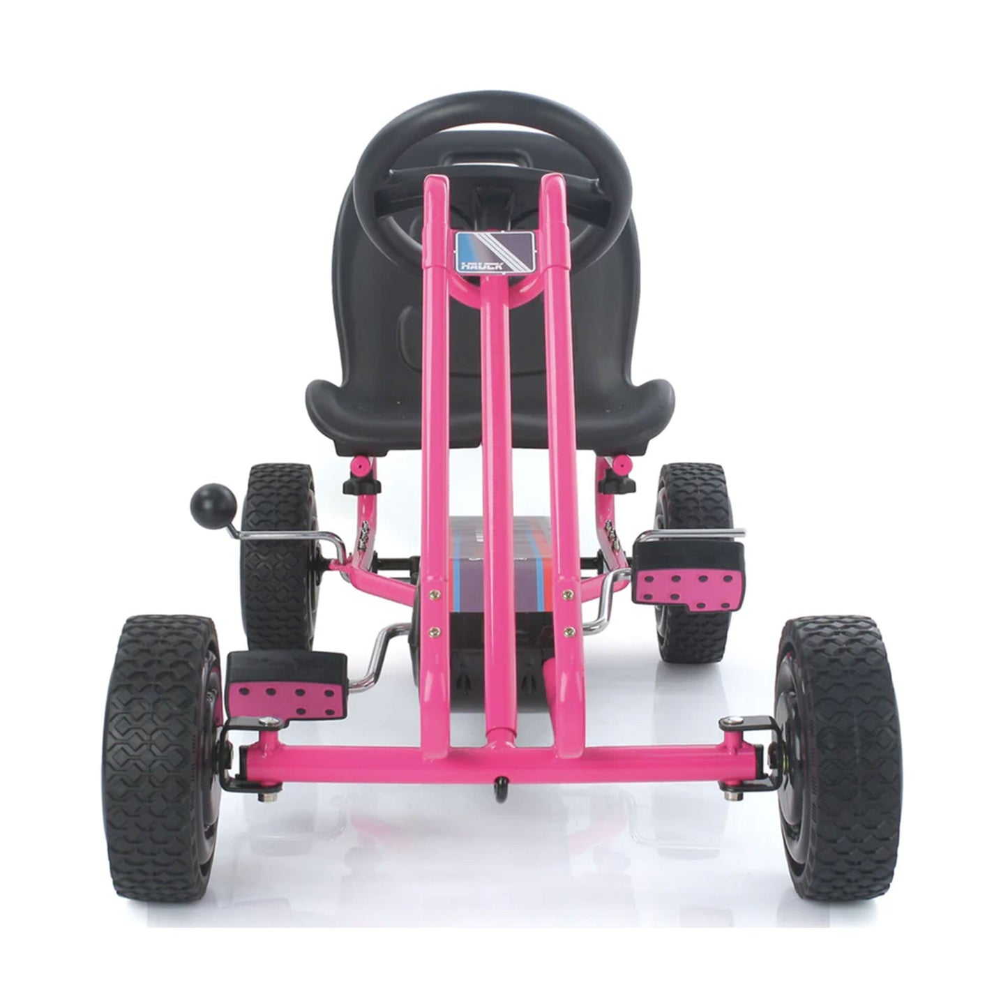 Hauck Lightning Ergonomic Pedal Ride On Go Kart Toys for Boys and Girls, Pink - Angler's Pro Tackle & Outdoors