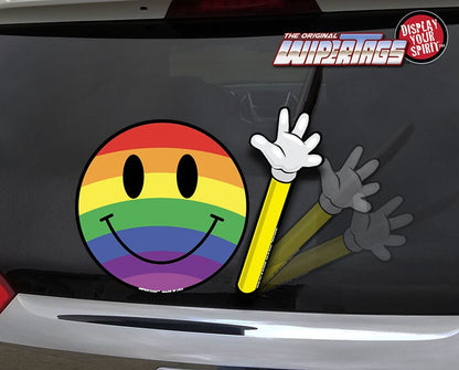 Have a Nice Day Rainbow Smiley WiperTags - Angler's Pro Tackle & Outdoors