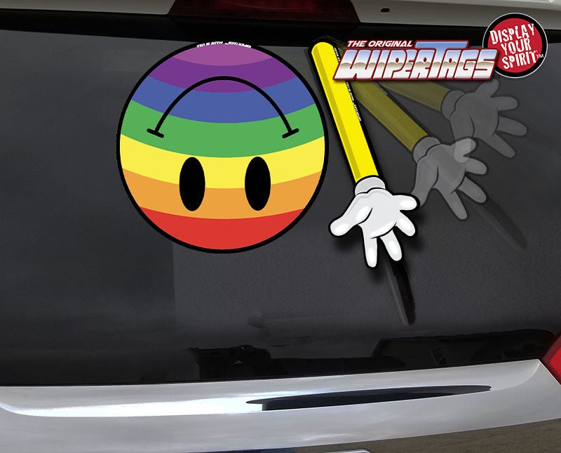 Have a Nice Day Rainbow Smiley WiperTags - Angler's Pro Tackle & Outdoors