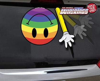 Have a Nice Day Rainbow Smiley WiperTags - Angler's Pro Tackle & Outdoors