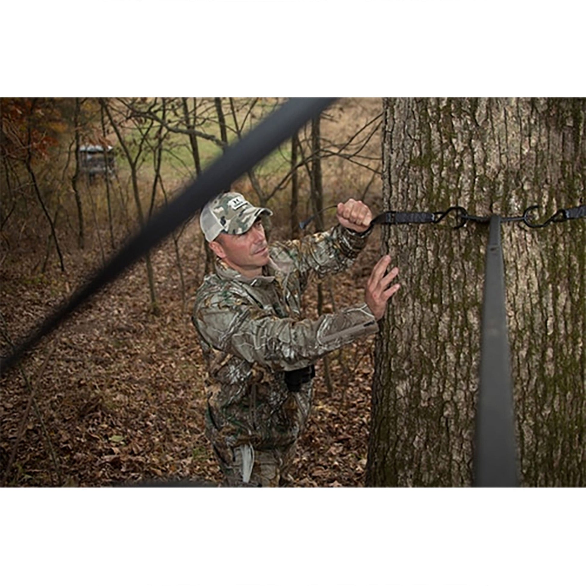 Hawk Big Denali 18 Foot Durable Steel 2 Man Hunting Game Deer Ladder Tree Stand - Angler's Pro Tackle & Outdoors