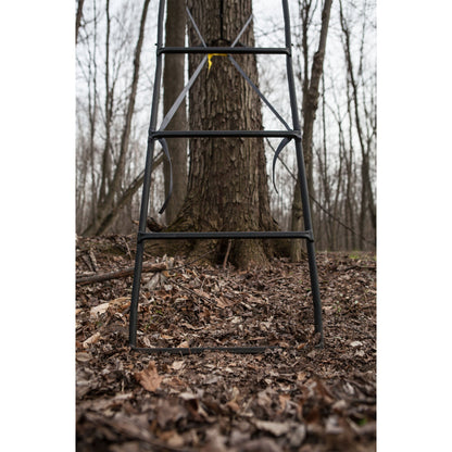 Hawk Big Denali Steel 18' 2 - Man Ladder Treestand with Safe - Tread Steps (2 Pack) - Angler's Pro Tackle & Outdoors