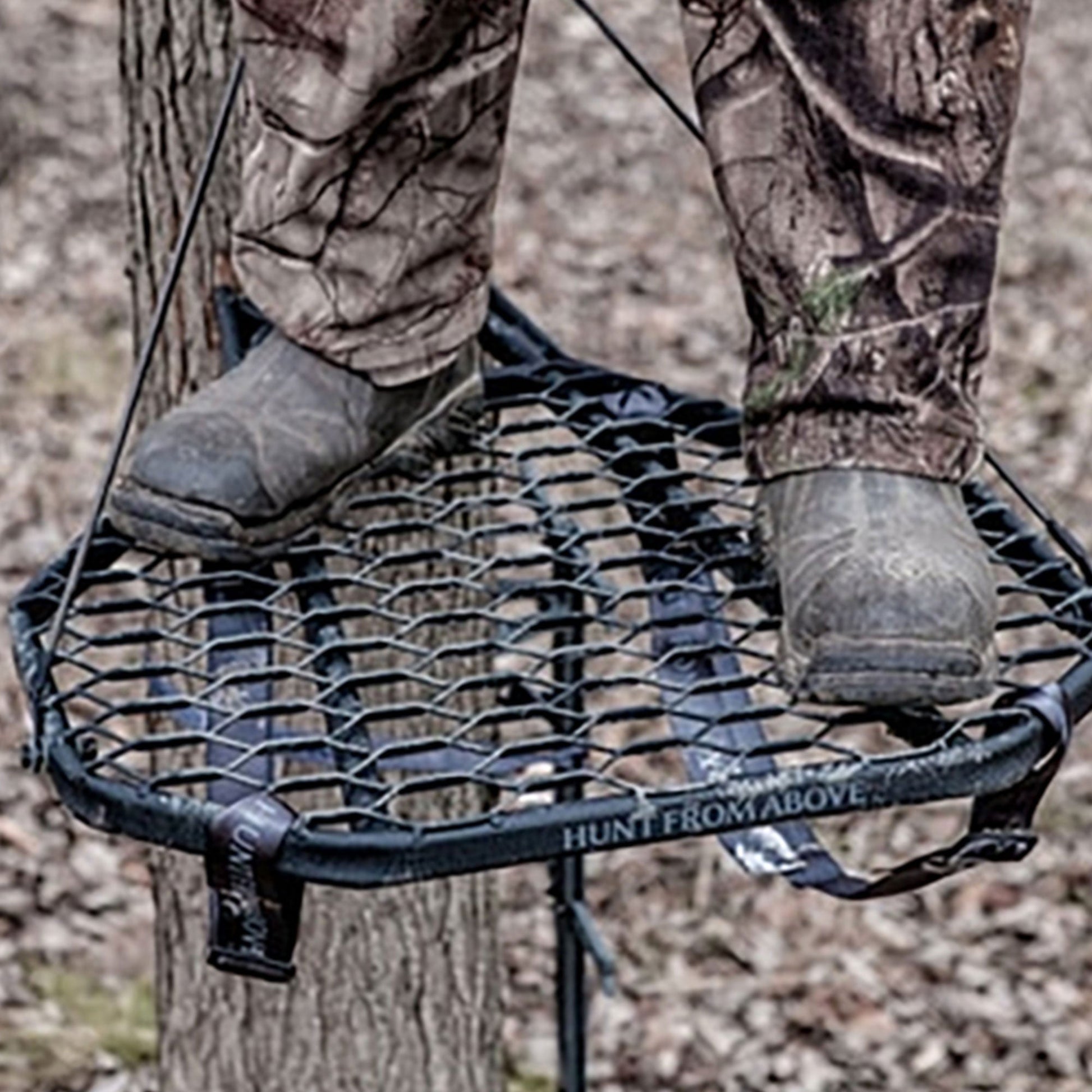 Hawk COMBAT Durable Steel Hunting Treestand & Full Body Safety Harness (2 Pack) - Angler's Pro Tackle & Outdoors