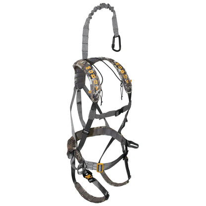 Hawk Helium Kickback Tree Stand, Set of 3 Climbing Sticks & Muddy Ambush Harness - Angler's Pro Tackle & Outdoors