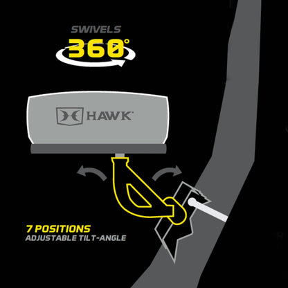 Hawk HWK - 3001 Any Angle Weatherproof Memory Foam Hunting Hangout Tree Seat - Angler's Pro Tackle & Outdoors