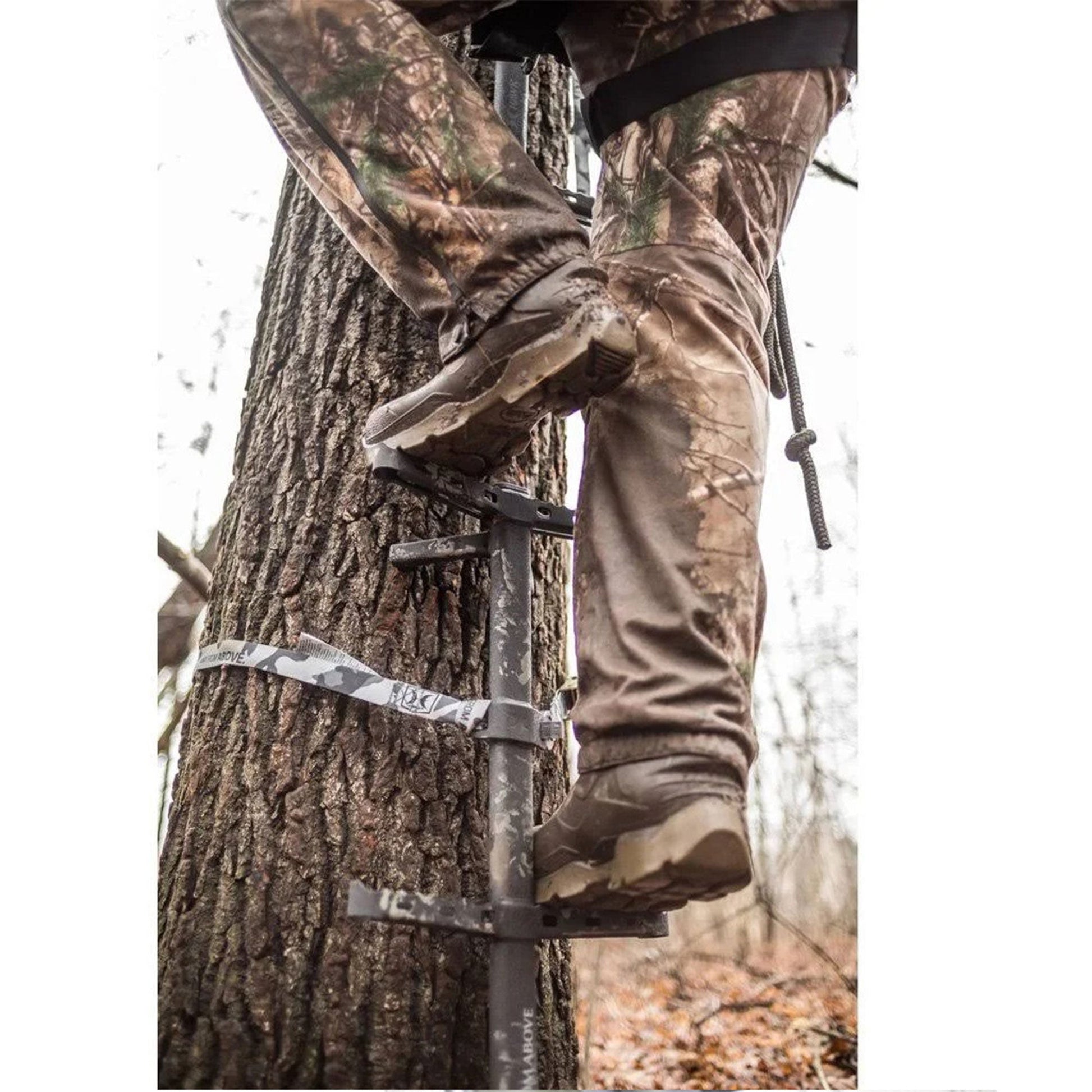 Hawk HWK - HC2082 Treestands Ranger Traction 3 Pack Climbing Sticks, Mud Camo - Angler's Pro Tackle & Outdoors