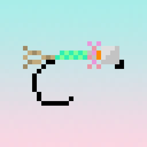 Hazy Fly Rainbow Warrior 8 - Bit STICKER - Angler's Pro Tackle & Outdoors