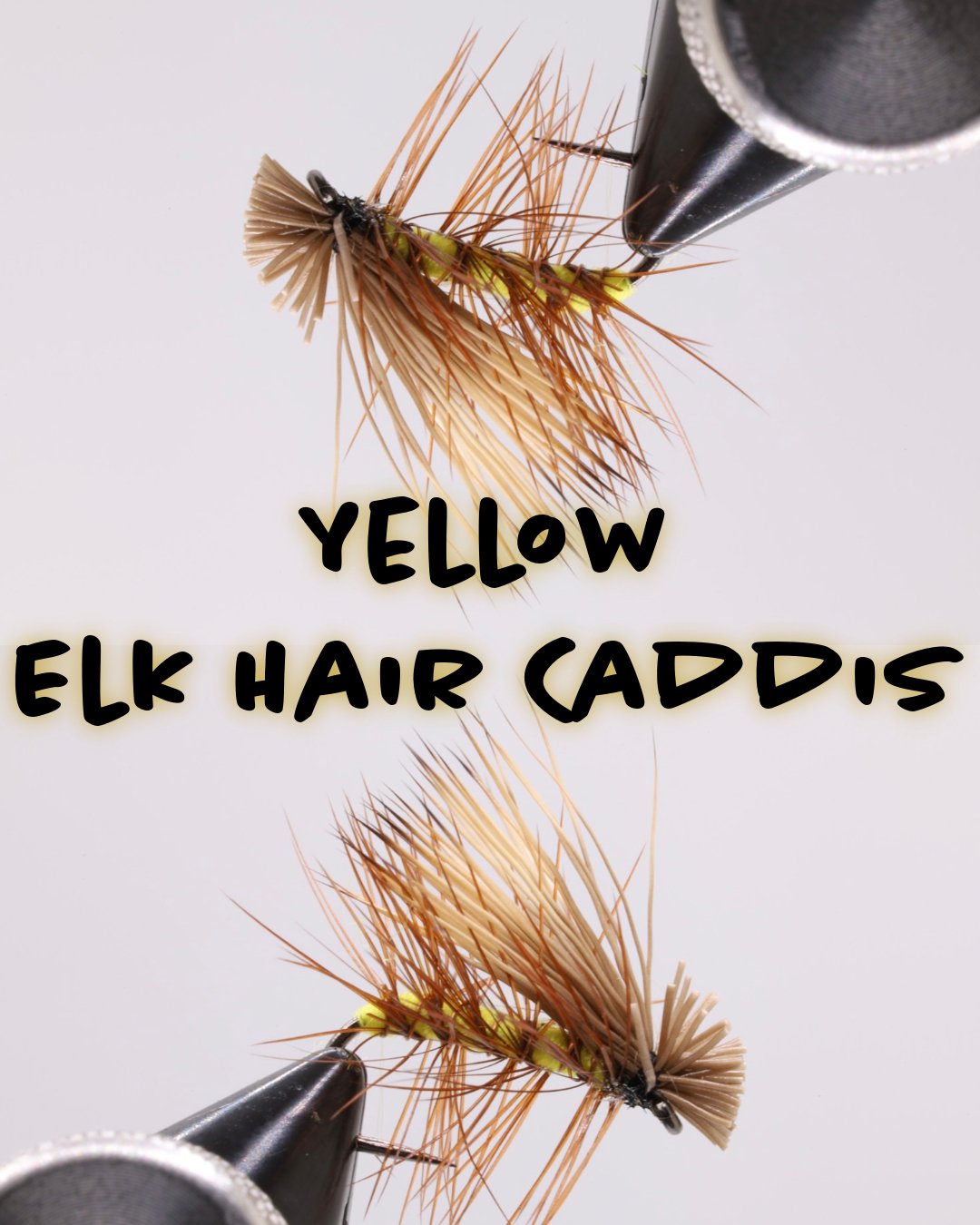 HazyFly Elk Hair Caddis Yellow - Angler's Pro Tackle & Outdoors