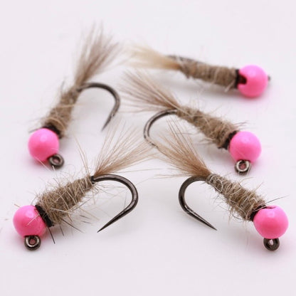 HazyFly Hare’s Ear Pink Tungsten BH - Angler's Pro Tackle & Outdoors