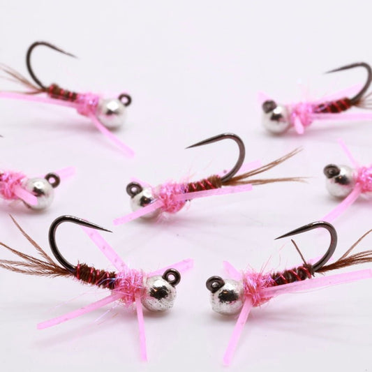 HazyFly Pink Pheasant Tail w/ Legs - Angler's Pro Tackle & Outdoors