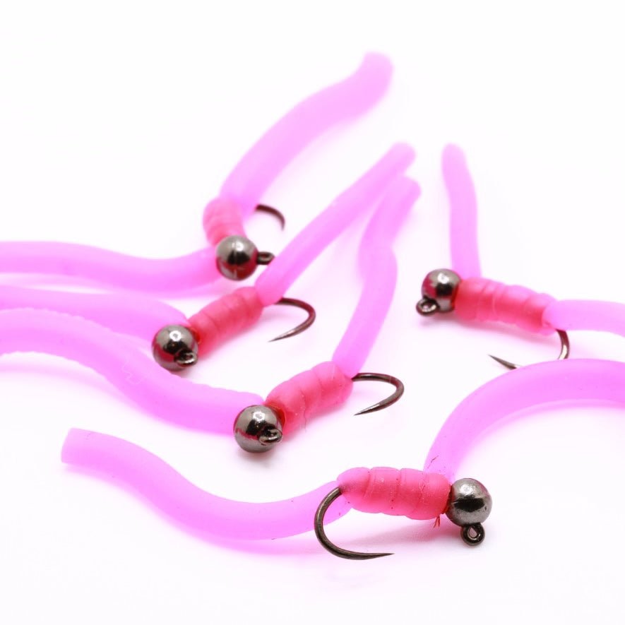 HazyFly Pink Squirmy Wormy - Angler's Pro Tackle & Outdoors