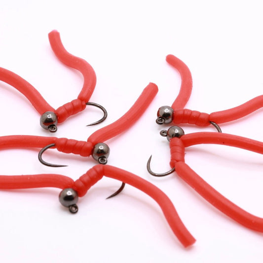 HazyFly Red Squirmy - Angler's Pro Tackle & Outdoors