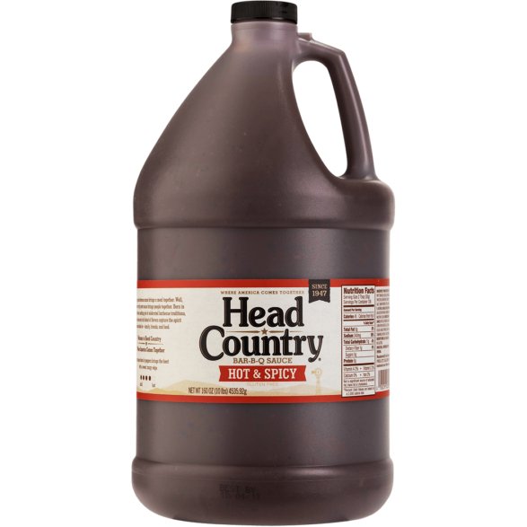 Head Country Hot & Spicy Bar - B - Q Sauce 1 Gallon - Angler's Pro Tackle & Outdoors