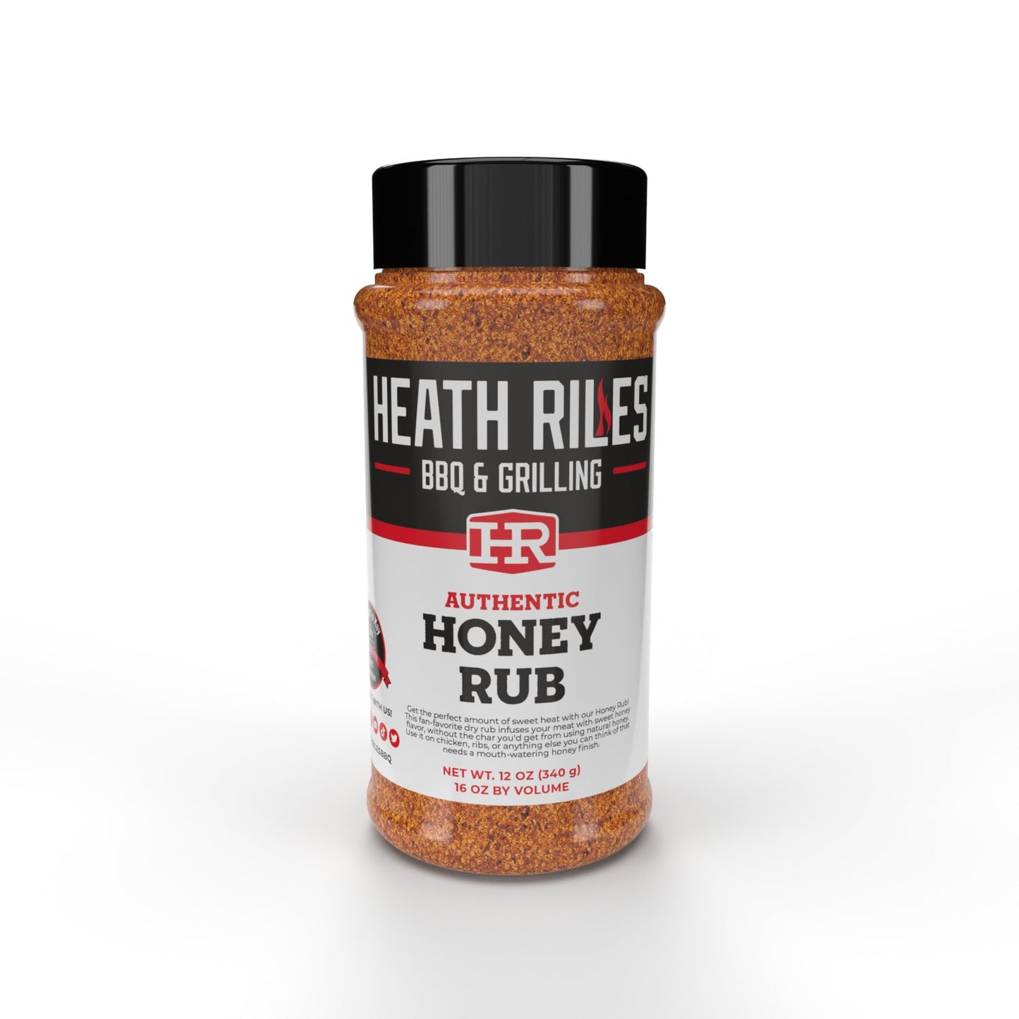 Heath Riles Honey Rub 16 oz. - Angler's Pro Tackle & Outdoors