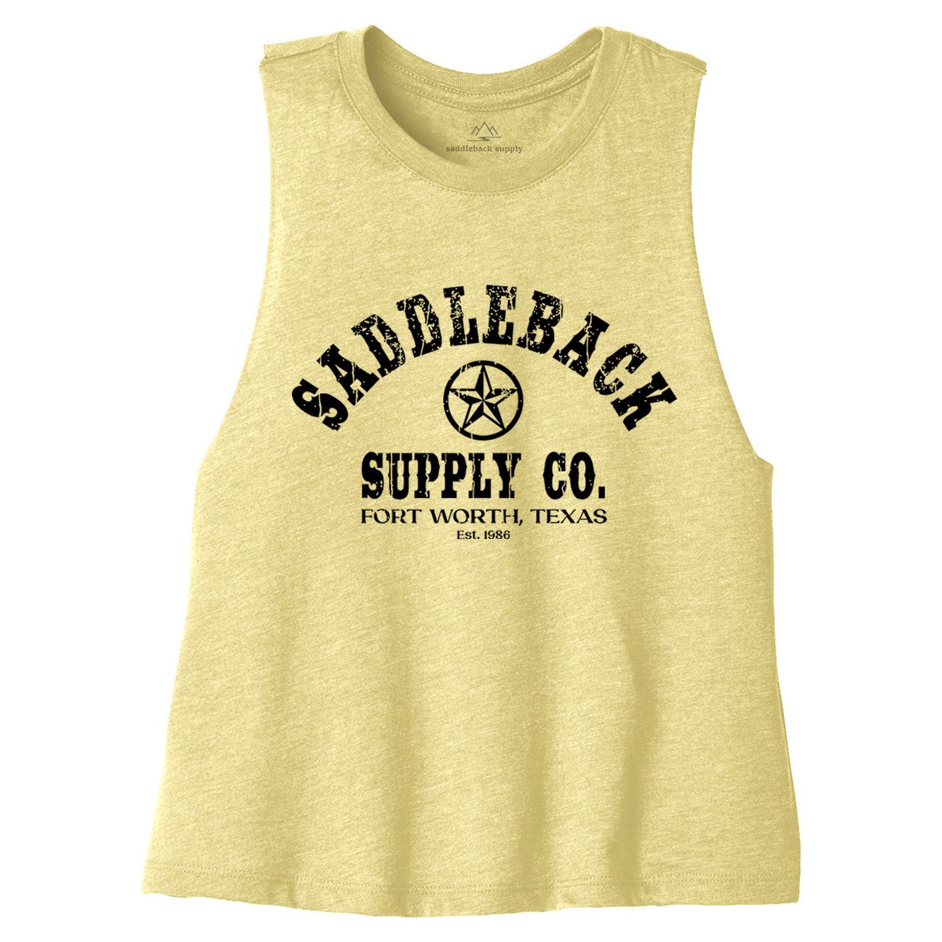 Saddleback Lone Star Crop Top