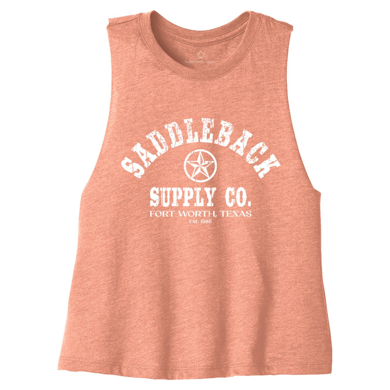 Saddleback Lone Star Crop Top