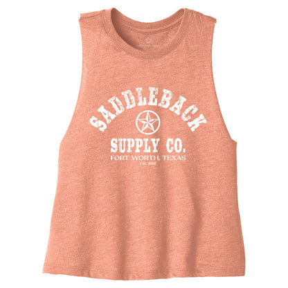 Saddleback Lone Star Crop Top