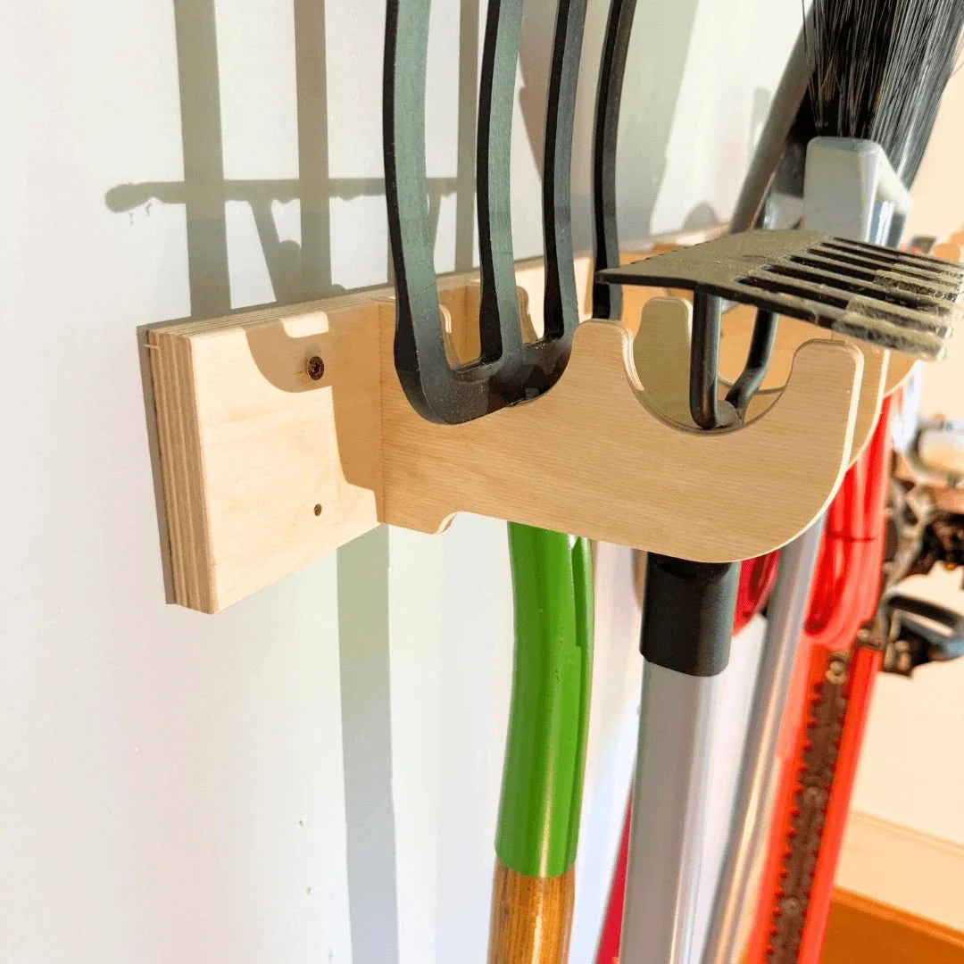 HangThis Up Heavy-Duty Garage Tool and Misc. Hook Rack