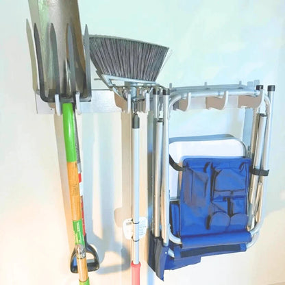 HangThis Up Heavy-Duty Garage Tool and Misc. Hook Rack