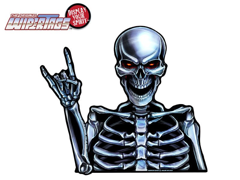 Heavy Metal Rock Skeleton WiperTags - Angler's Pro Tackle & Outdoors