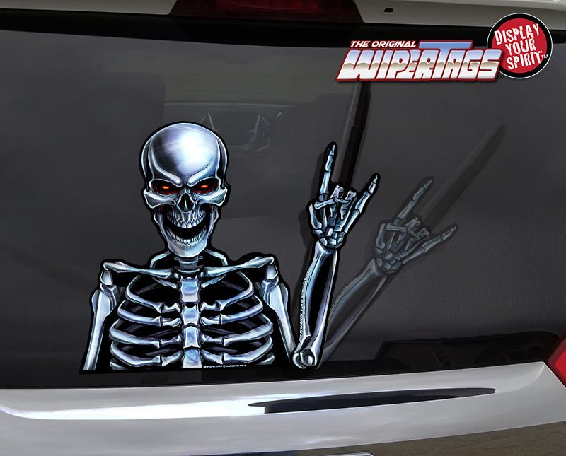 Heavy Metal Rock Skeleton WiperTags - Angler's Pro Tackle & Outdoors