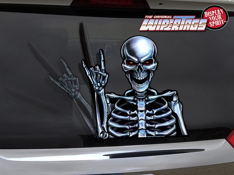 Heavy Metal Rock Skeleton WiperTags - Angler's Pro Tackle & Outdoors