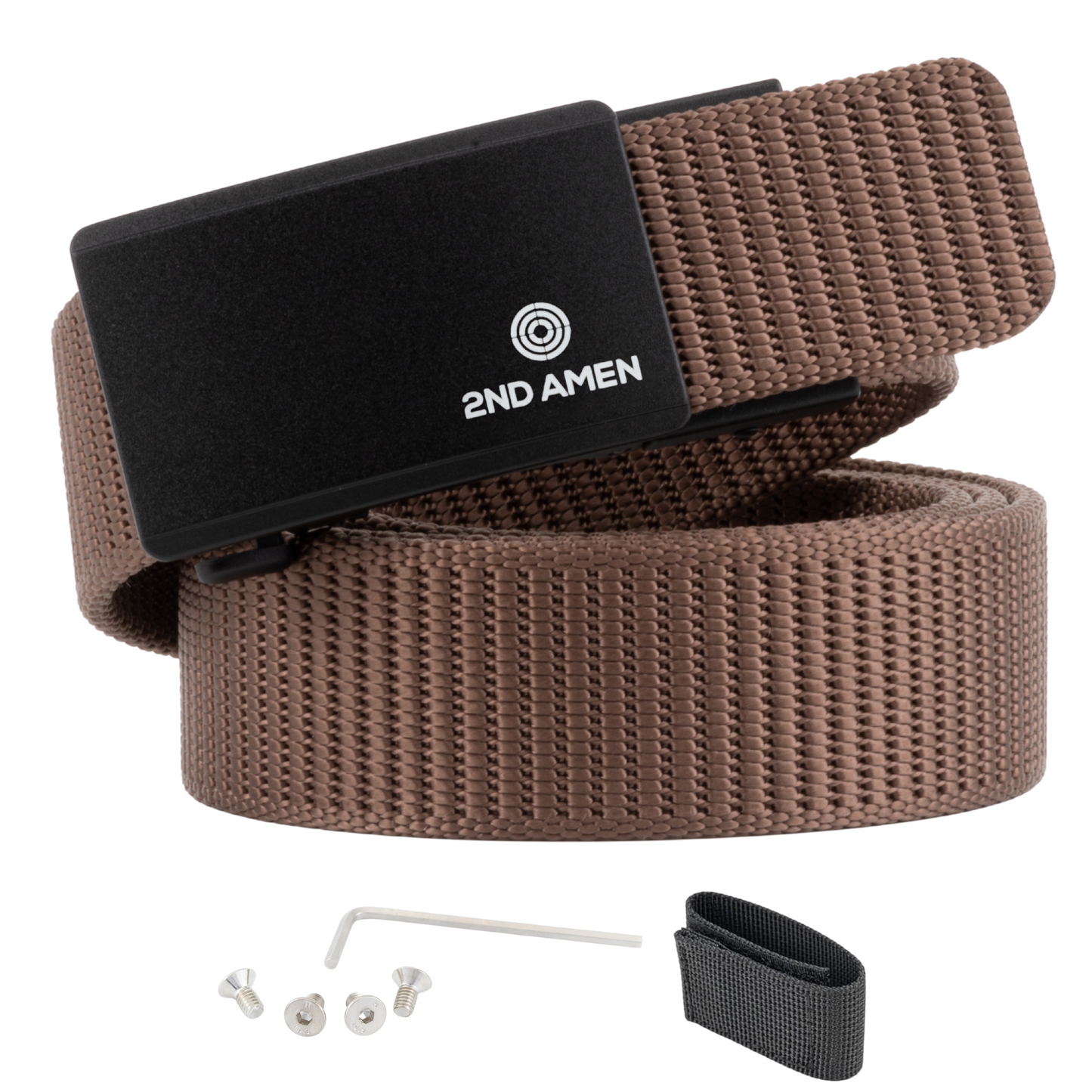 2ND AMEN Hero 1.0 EDC Belt 1.5" Width Ballistic Nylon for Everyday Carry