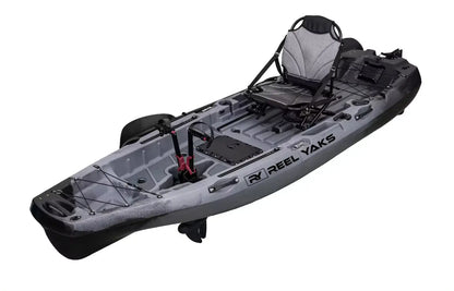 ReelYaks 10ft Radar Modular Propeller Drive Pedal Fishing Kayak | 430lbs Capacity | 2 Piece