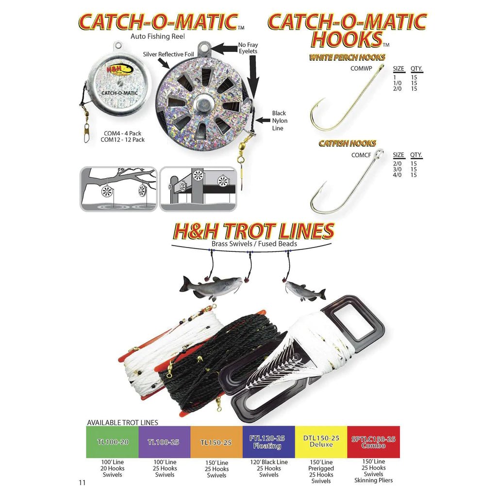 H&H Lure Floating Trotline 120' - Angler's Pro Tackle & Outdoors