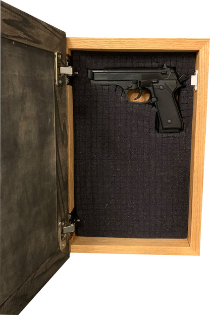 Bellewood Designs - Stand Up for the 2nd Amendment Hidden Gun Storage Firearm Concealment Wall Decor