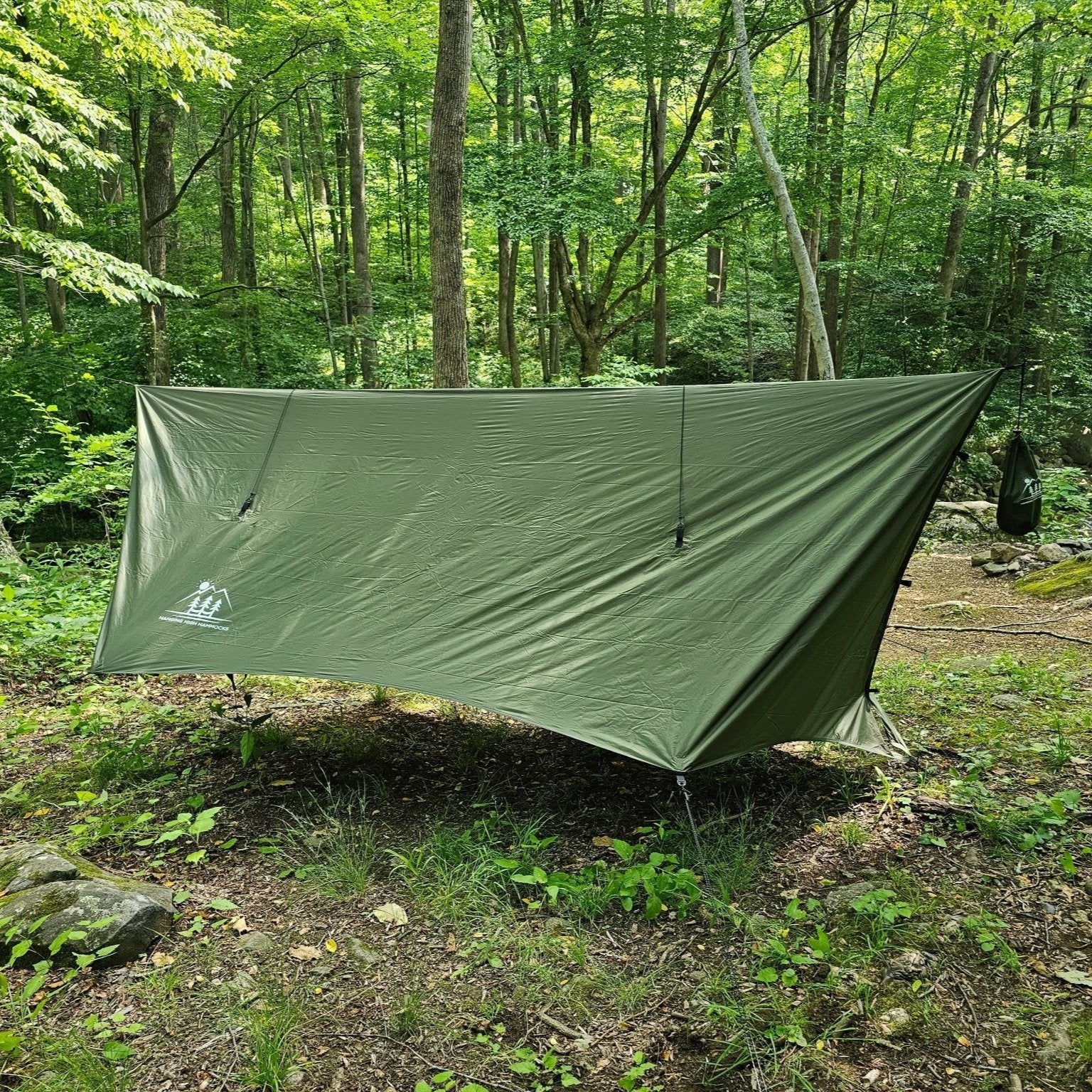 tarp for hammock camping Hanging High Hammocks Hideaway Tarp – 12' Hammock Rain Tarp