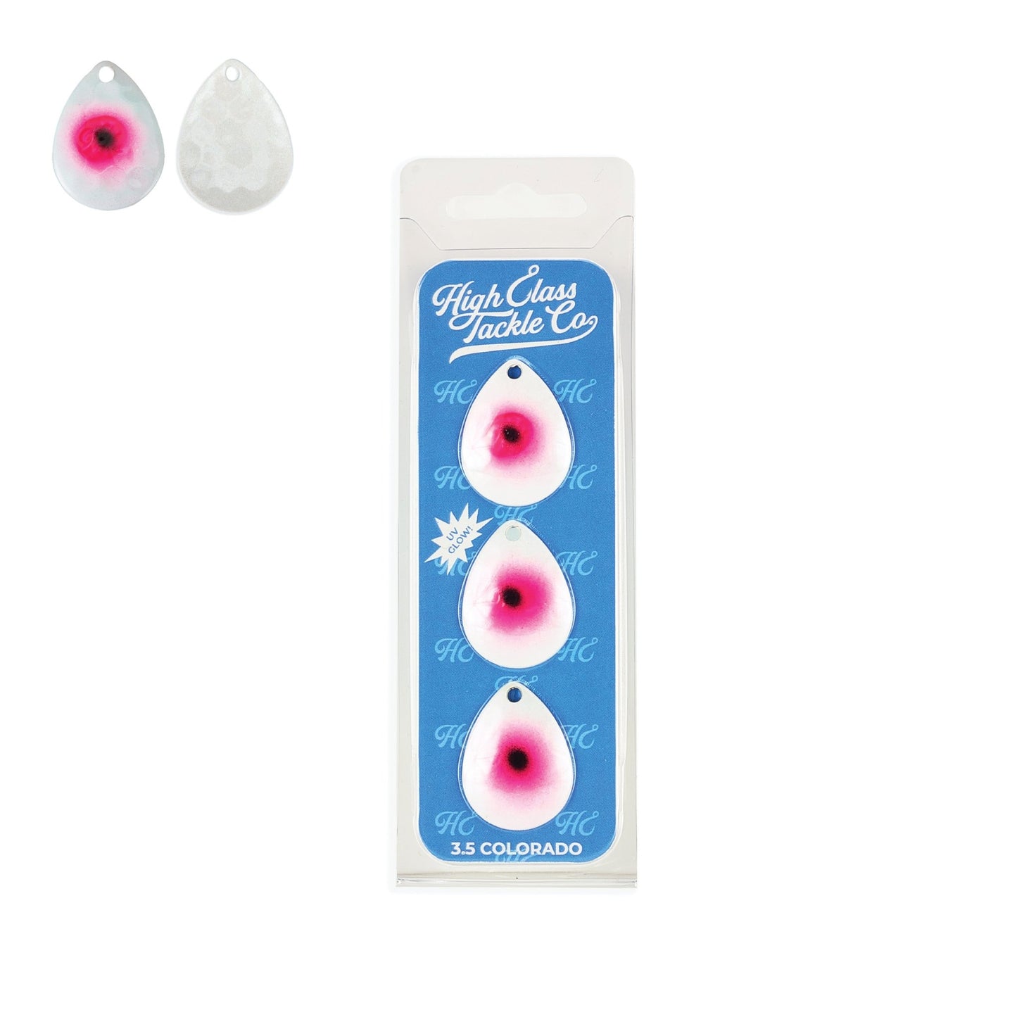 High Class Tackle Co. 'Becky' High Class 3.5 Colorado Blades (3 - Pack) - Angler's Pro Tackle & Outdoors