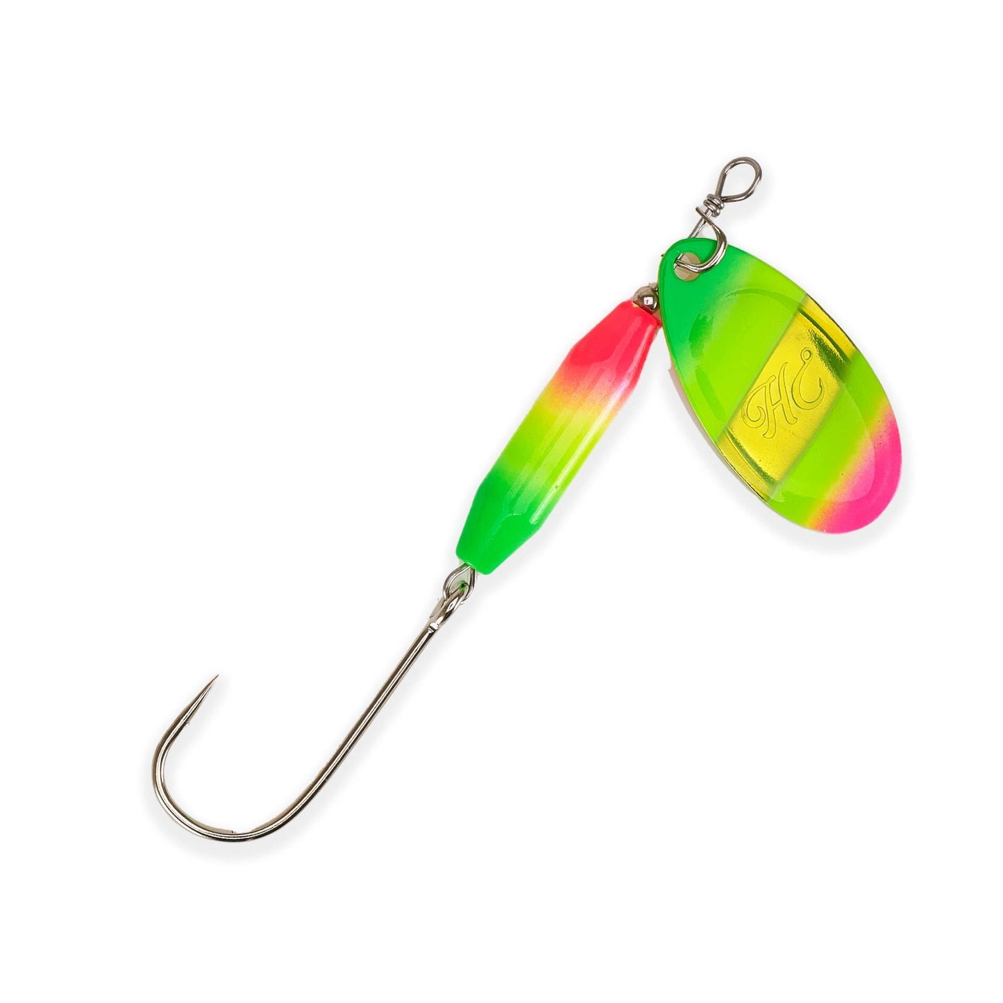 High Class Tackle Co. Frais Kiwi 5 Blade 3/8oz Body 2/0 Gamakatsu Siwash Hook - Angler's Pro Tackle & Outdoors