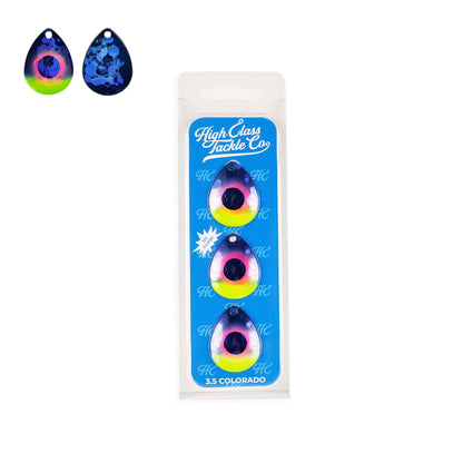 High Class Tackle Co. 'JellySickle' High Class 3.5 Colorado Blades (3 - Pack) - Angler's Pro Tackle & Outdoors