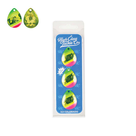 High Class Tackle Co. Kiwi K High Class 3.5 Colorado Blades (3 - Pack) - Angler's Pro Tackle & Outdoors