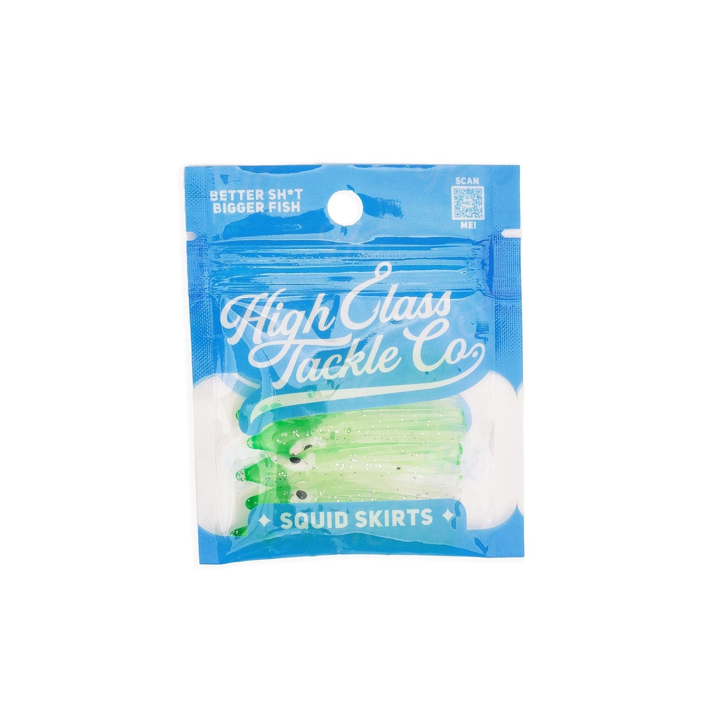 High Class Tackle Co. "Lemon Skunk" Hoochie Squid Skirts (5x PACK) 3.5" - Angler's Pro Tackle & Outdoors