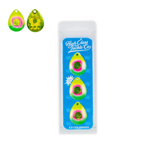 High Class Tackle Co. 'The Juice' High Class 3.5 Colorado Blades (3 - Pack) - Angler's Pro Tackle & Outdoors
