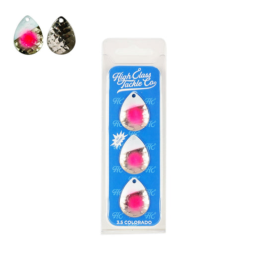 High Class Tackle Co. 'Thiccy Vicky' High Class 3.5 Colorado Blades (3 - Pack) - Angler's Pro Tackle & Outdoors