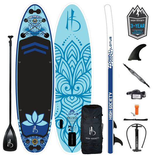 HighSociety Freeride Company - Lotus Paddle Board Package - Angler's Pro Tackle & Outdoors