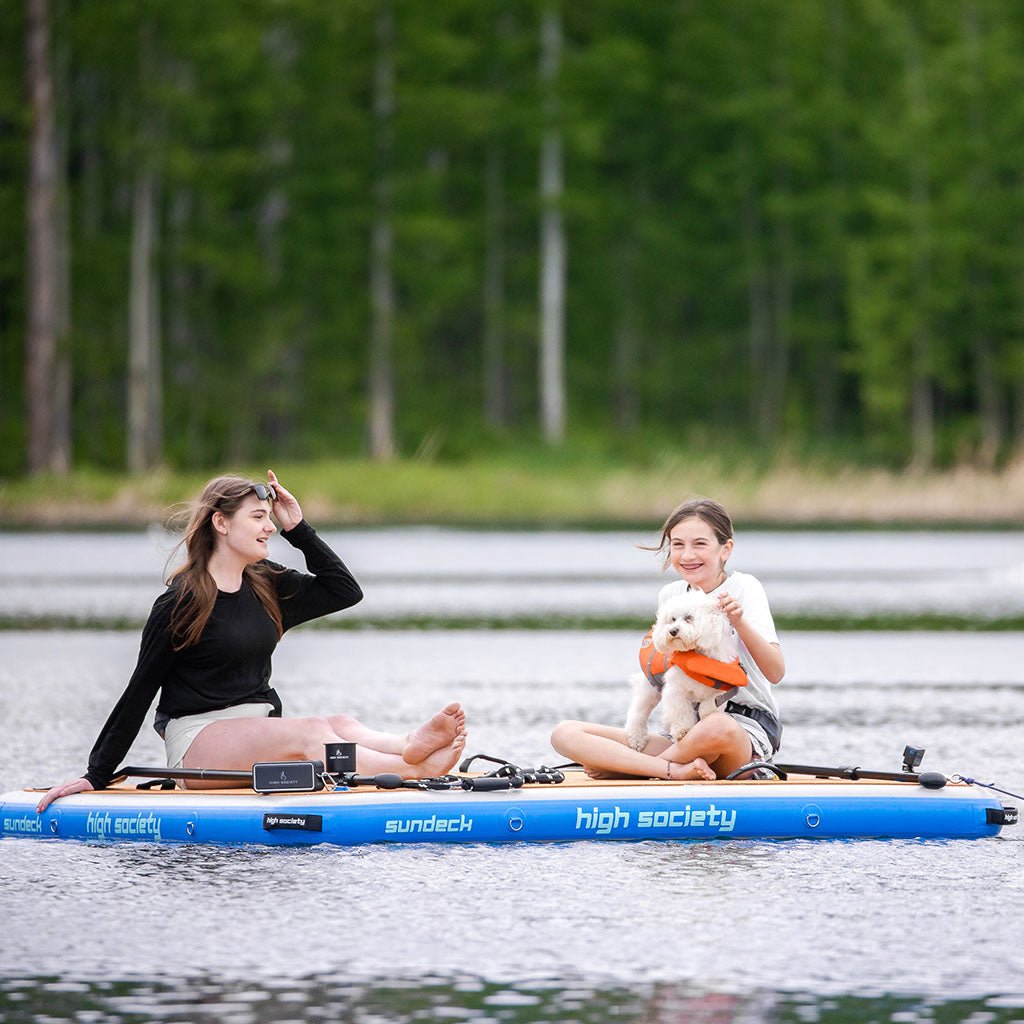 HighSociety Freeride Company - Sundeck Inflatable Dock - Angler's Pro Tackle & Outdoors