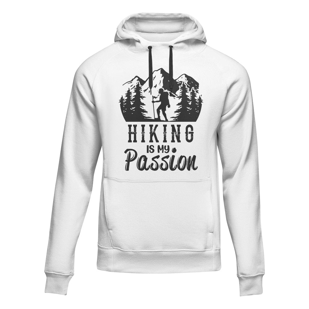 Outdoorzees Hiking Is My Passion Adult Fleece Hoodie