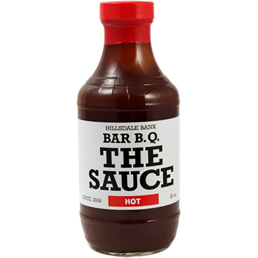 Hillsdale Bank Bar - B - Q The Sauce Hot 18 oz. - Angler's Pro Tackle & Outdoors