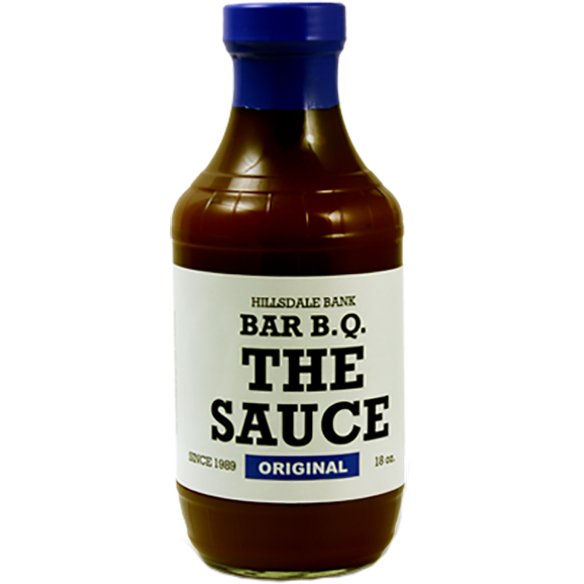 Hillsdale Bank Bar - B - Q The Sauce Original 18 oz. - Angler's Pro Tackle & Outdoors