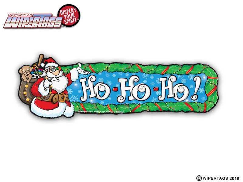 Ho Ho Ho Santa WiperTags - Angler's Pro Tackle & Outdoors